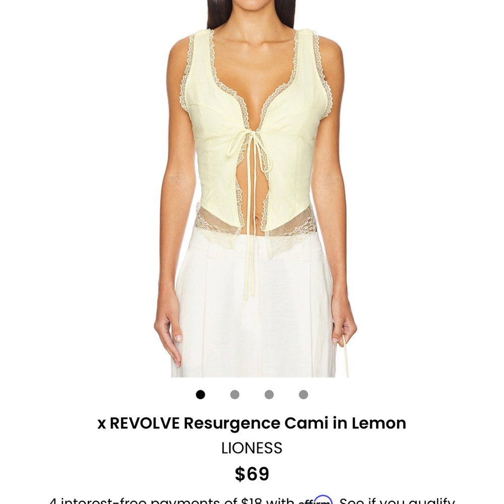 Lioness x Revolve resurgence cami - small